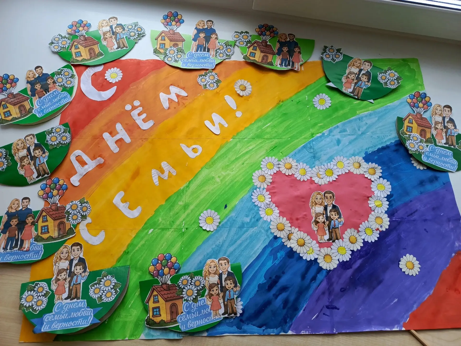"ДЕНЬ СЕМЬИ, ЛЮБВИ И ВЕРНОСТИ"
В группе #Росинка прошёл поистине тёплый и душевный день — День семьи