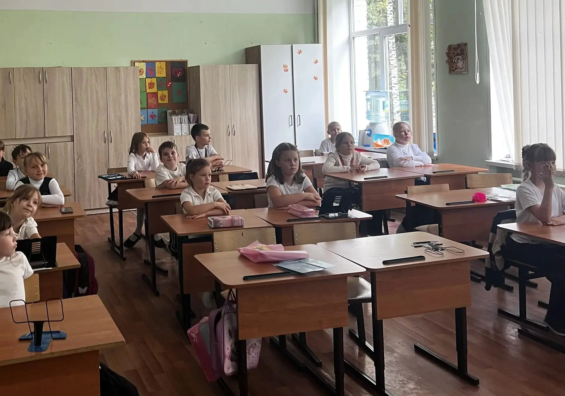 Первое занятие курса внеурочной деятельности «КиберУрок» в 3 "Б" классе!