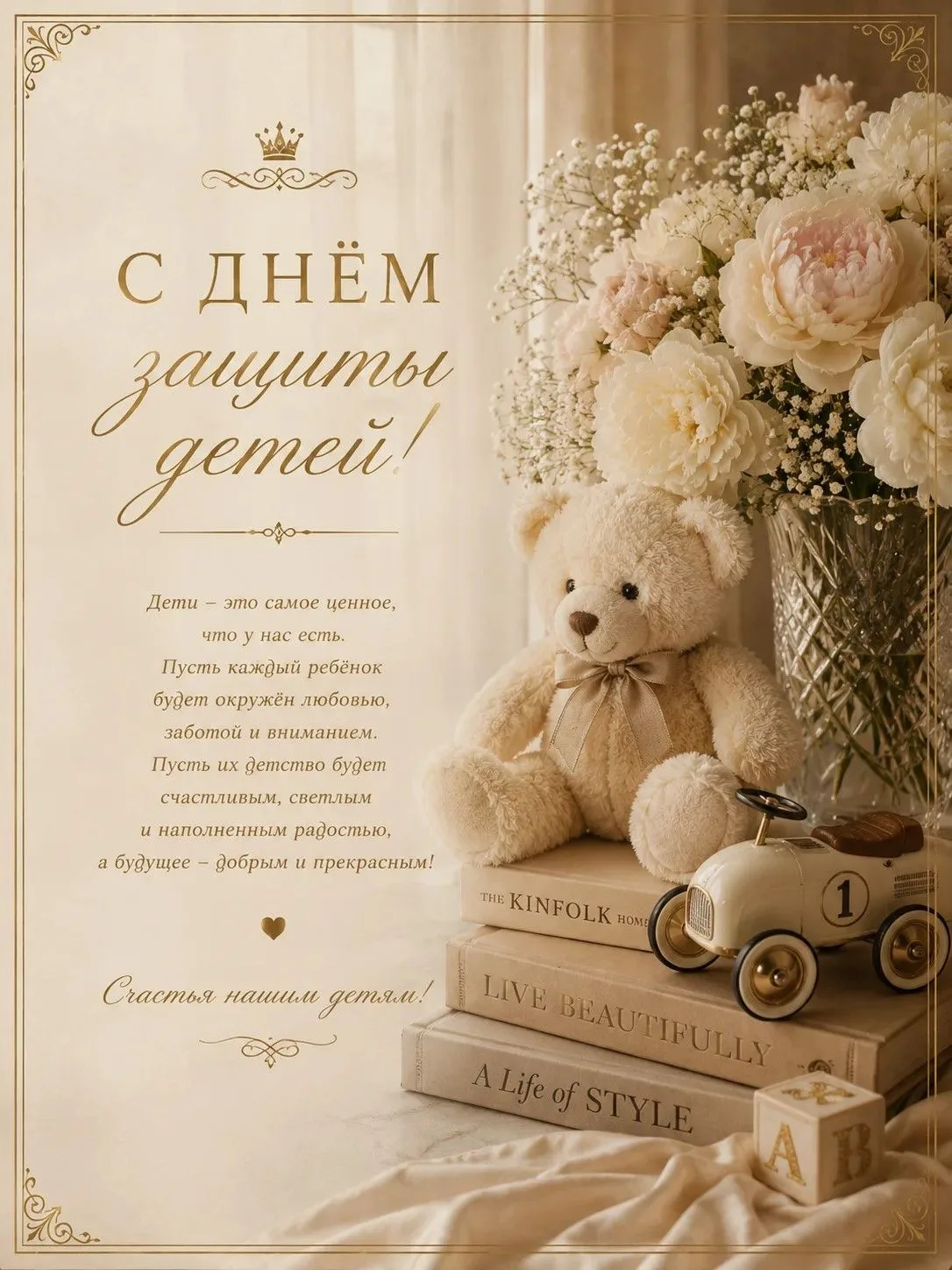 С Днём защиты детей! 🎈Дорогие друзья!