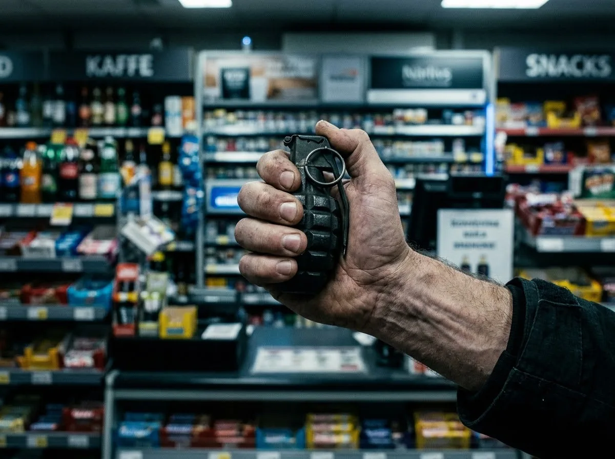 💣 Пьяный мужчина устроил драку с зажигалкой-гранатой и лишился машины