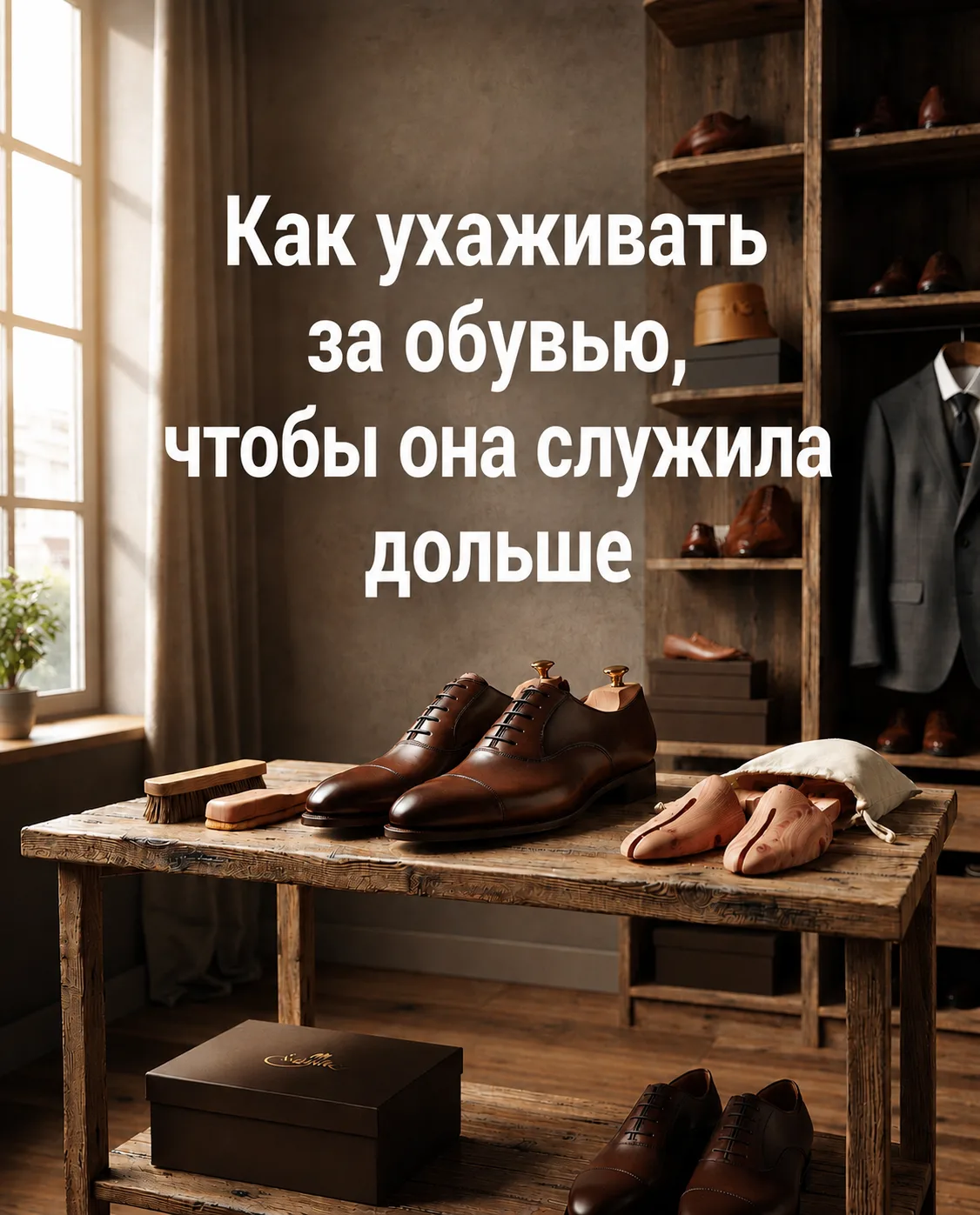 👟 Как ухаживать за обувью, чтобы она служила дольше?