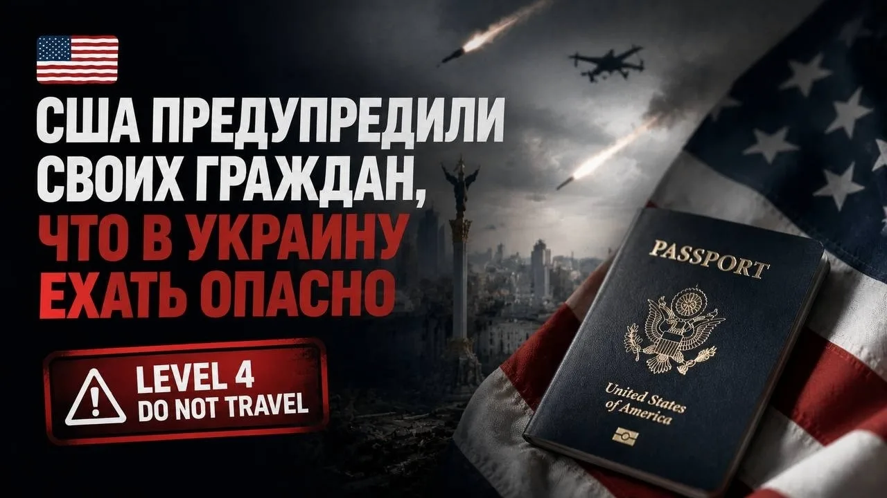 🇺🇸🇺🇦 Вашингтон советует американцам держаться подальше от Украины