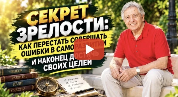 Секрет зрелости: как перестать совершать ошибки в саморазвитии и наконец достичь своих ...