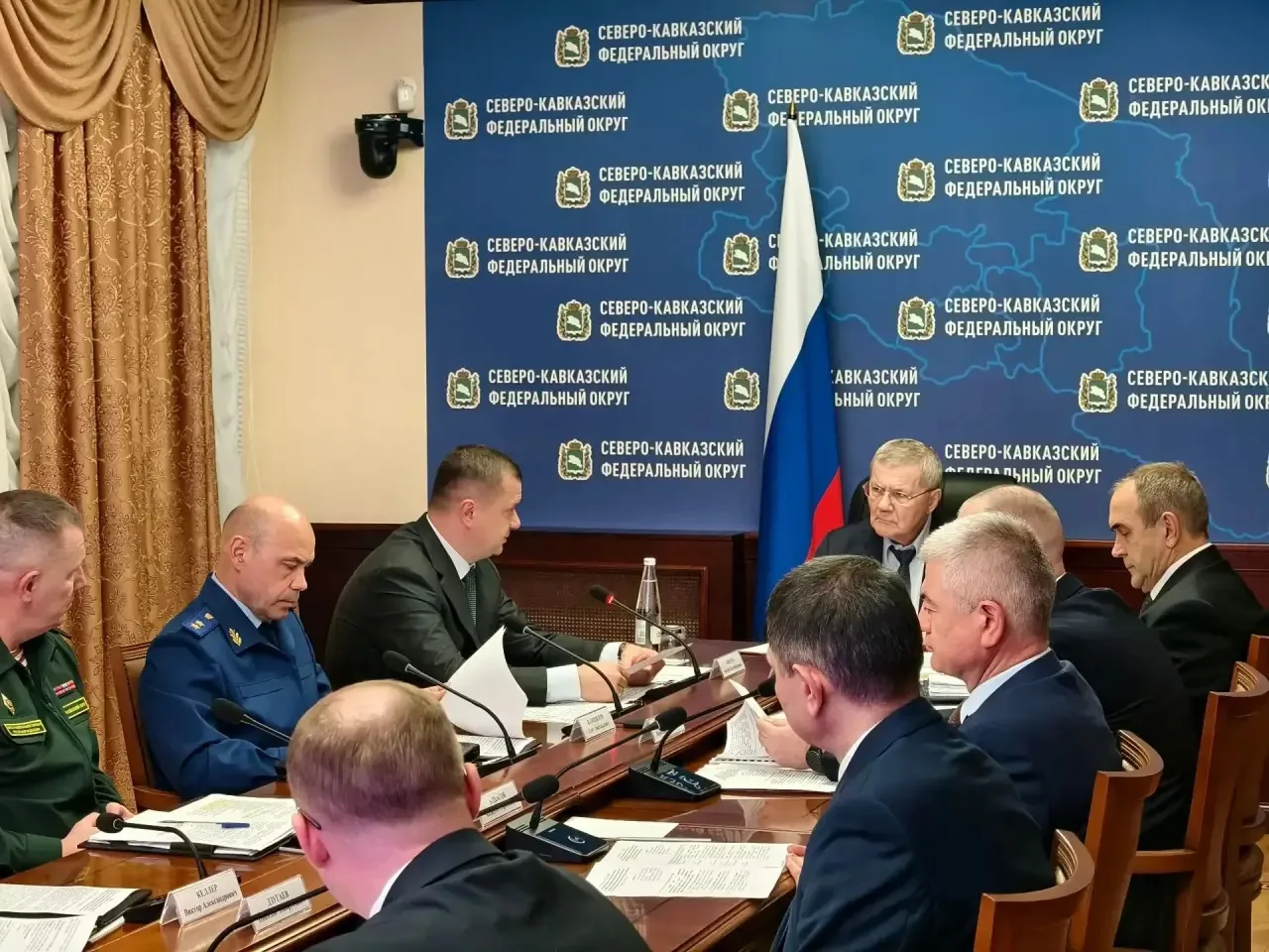 Принял участие в работе координационного совещания по вопросам безопасности, противодей...