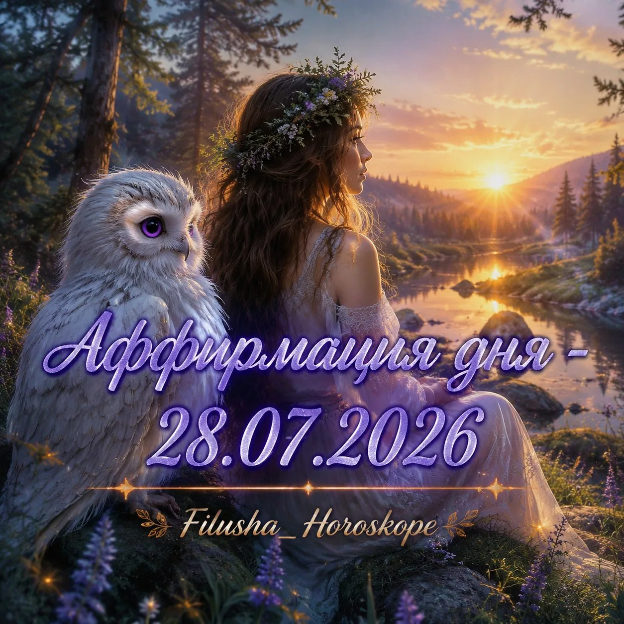 ✨Аффирмация дня - 28.07.2026✨