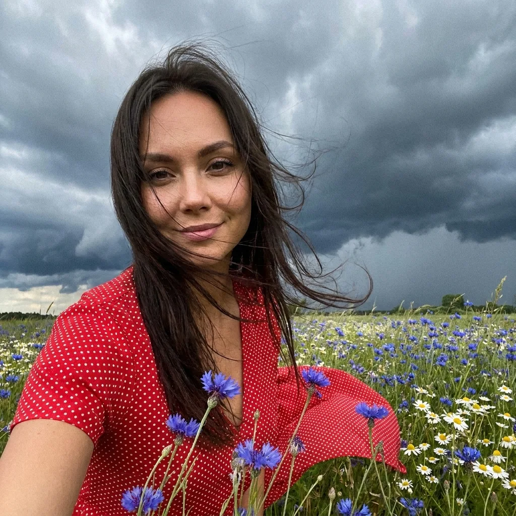 Нигде так не чувствуешь жизнь, как во время деревенской грозы. 🌾⚡️
