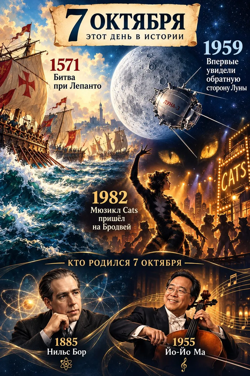 📜 ЭТОТ ДЕНЬ В ИСТОРИИ — 7 ОКТЯБРЯ