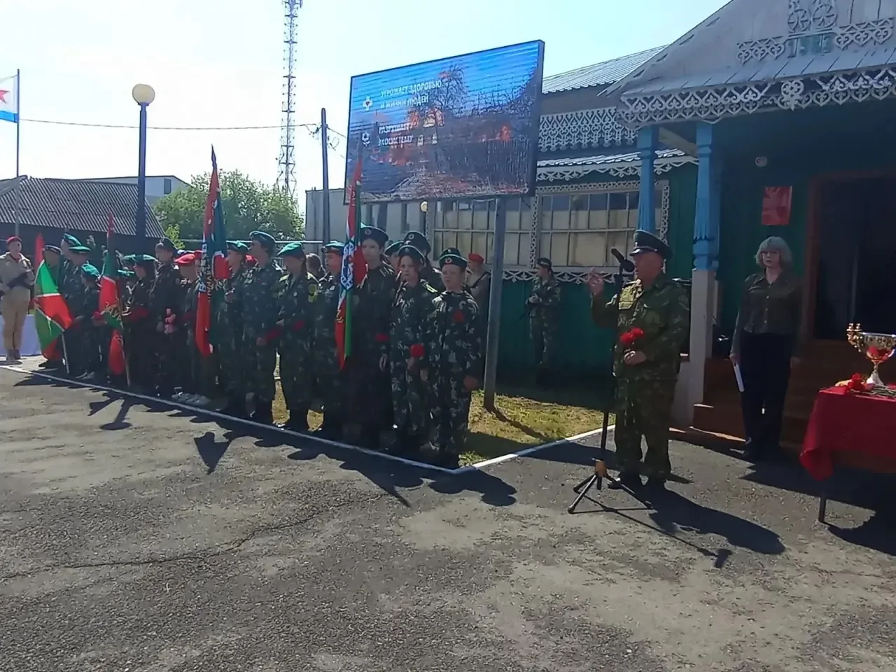 23 мая в с.Глядянском состоялось знаменательное событие — торжественная церемония откры...