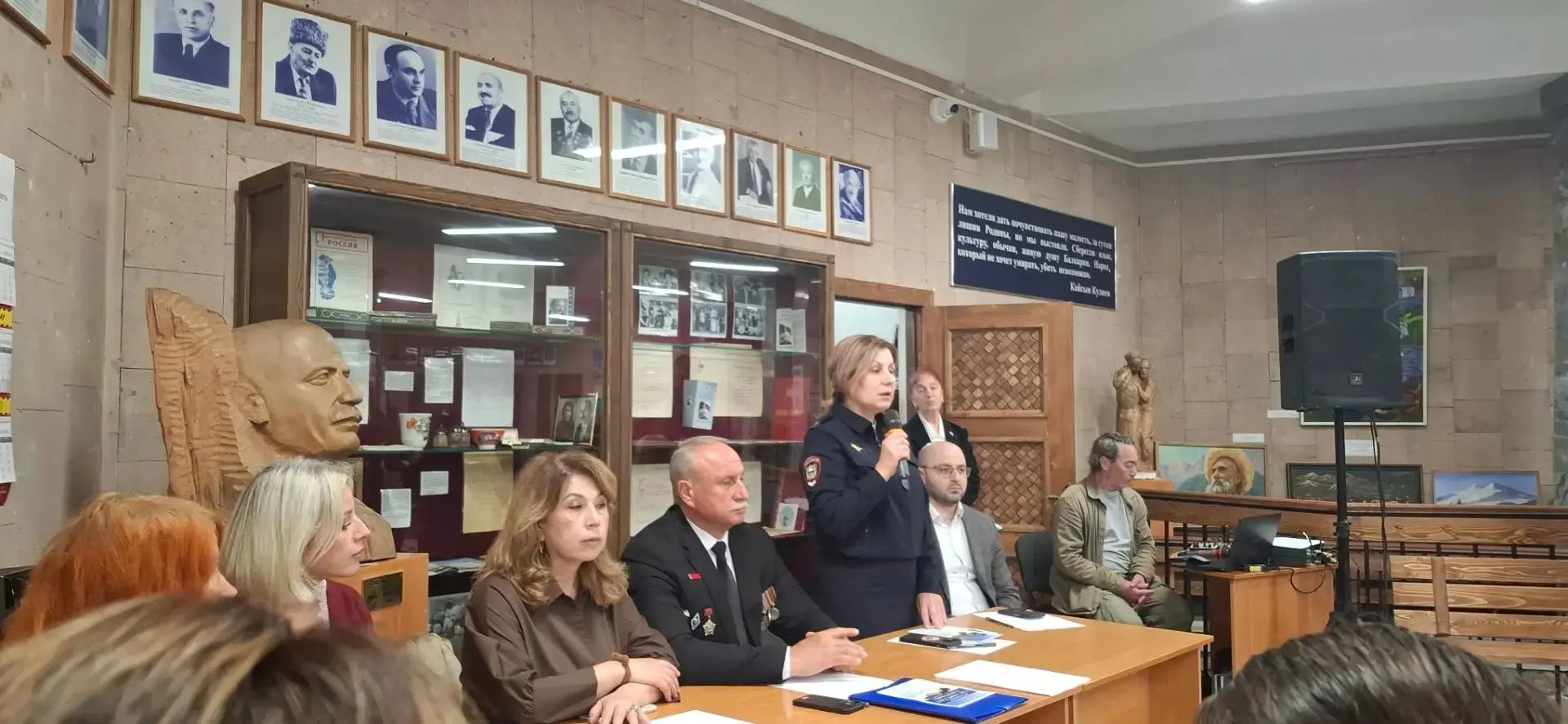 Заместитель директора по воспитательной работе И.В.Панченко приняла участие в межведомс...