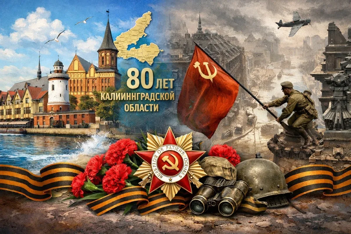 4 июля 2026 г. Калининградская область отметит 80-летний юбилей со дня своего образования.

После ок