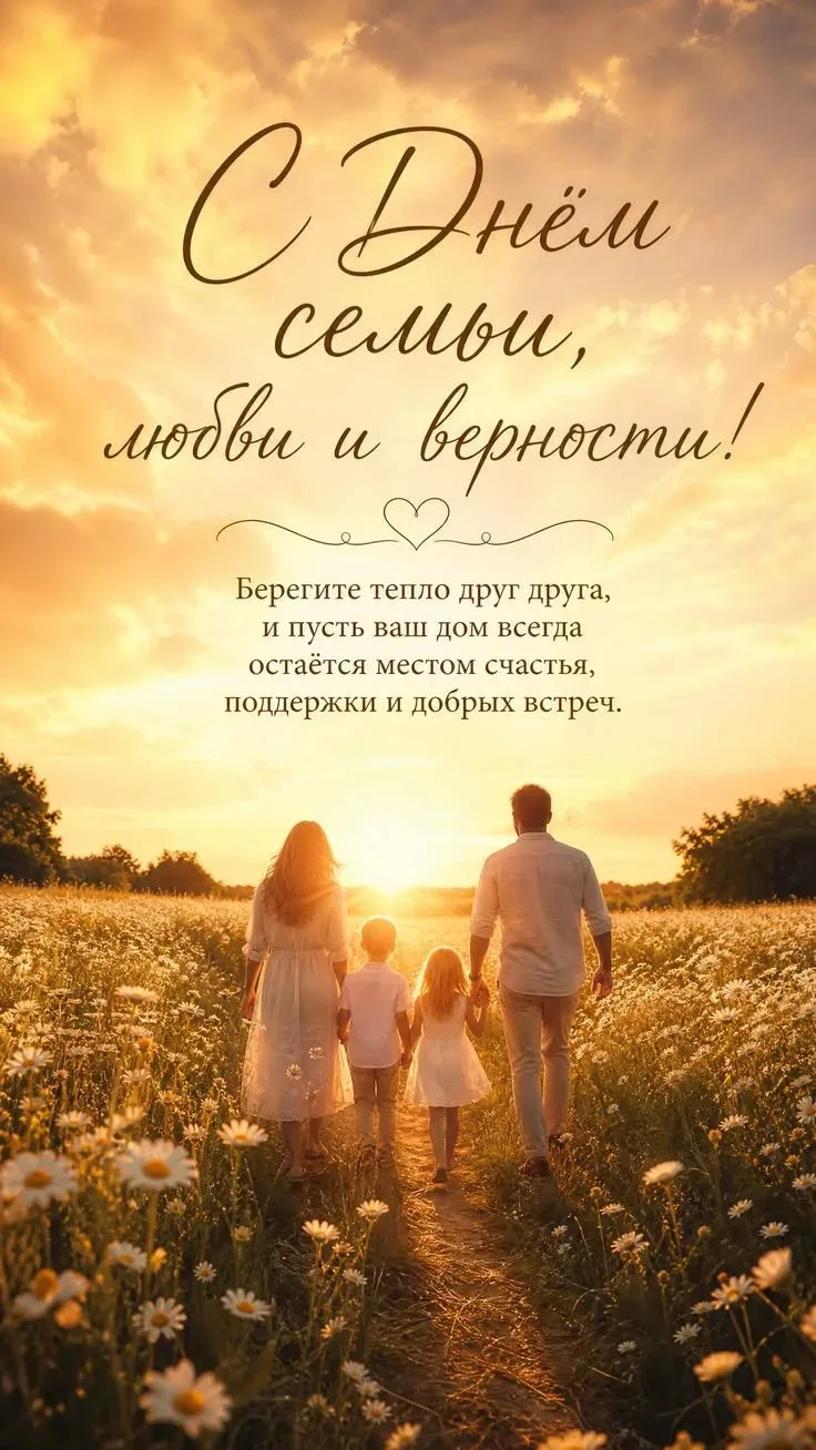 💞 Семья — это то, с чего всё начинается. Это наш фундамент, наша тихая гавань и главна...