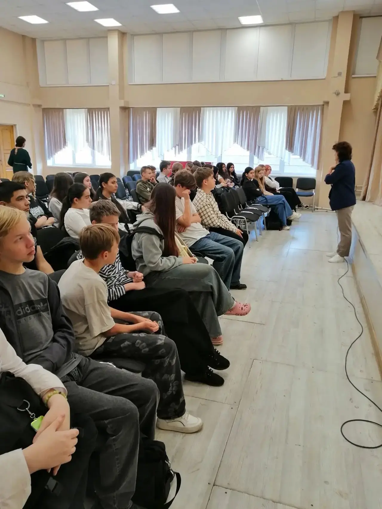 📢 25 сентября в нашей школе прошли уроки здоровья для параллели 8-х классов.