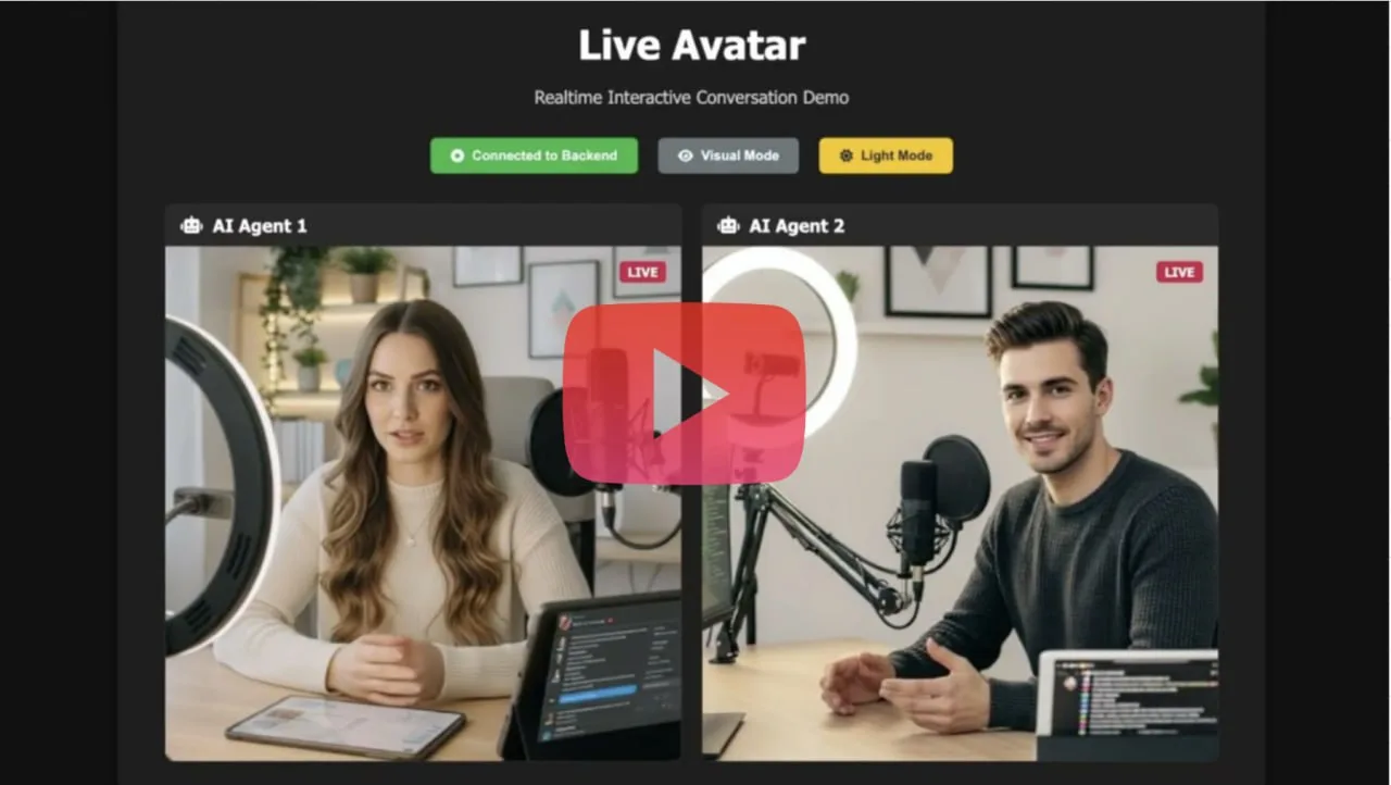 LiveAvatar — это совместная разработка алгоритма и системы, которая позволяет генериров...