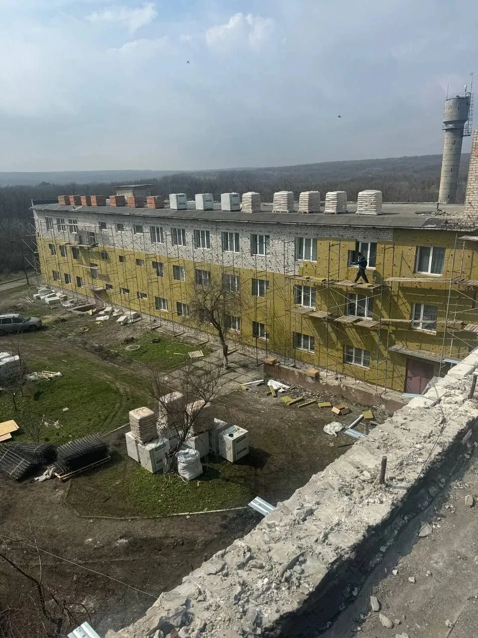 Улучшаем условия для старшего поколения в Антрацитовском доме-интернате  В Антрацитовском доме-интер