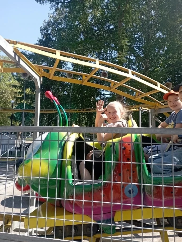 Сегодня был 
по‑настоящему 
волшебный день: наши 
ребята
 отправились в парк 
Гагарина и вдоволь 
на