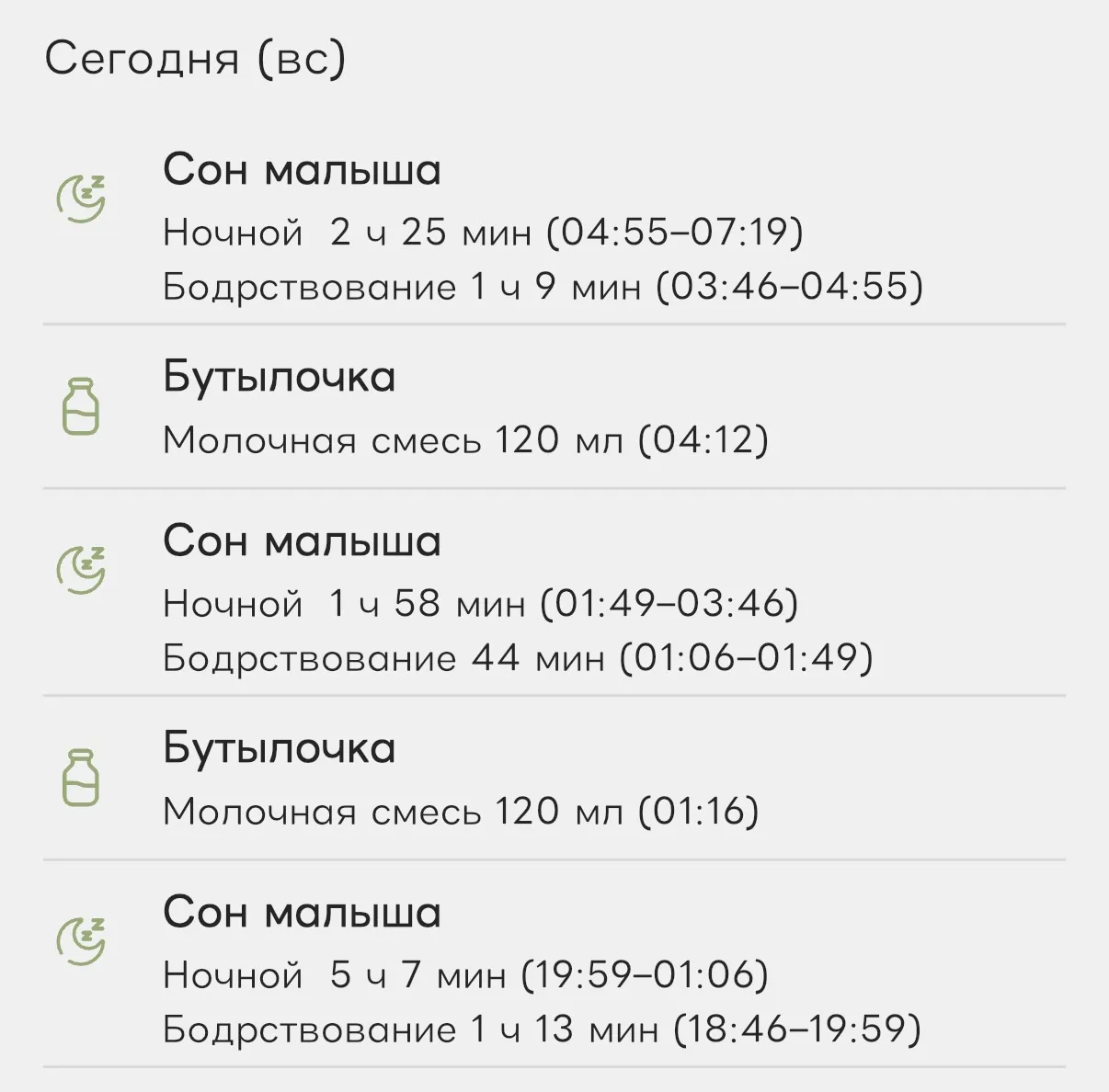 Наш рекордный сон вчера — 5 часов 😍

• Приложение Momsapp