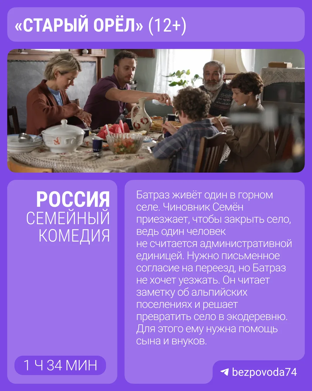 Ждали подборку новых фильмов? 

На этой неделе в кино снова много ужасов 🍿 

Но есть парочка семейн