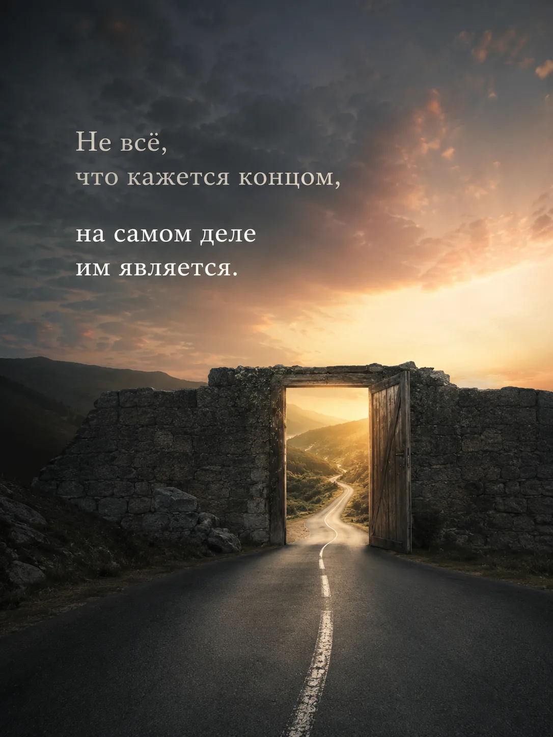 Не всё, что кажется концом, на самом деле им является.

❤ Психология отношений