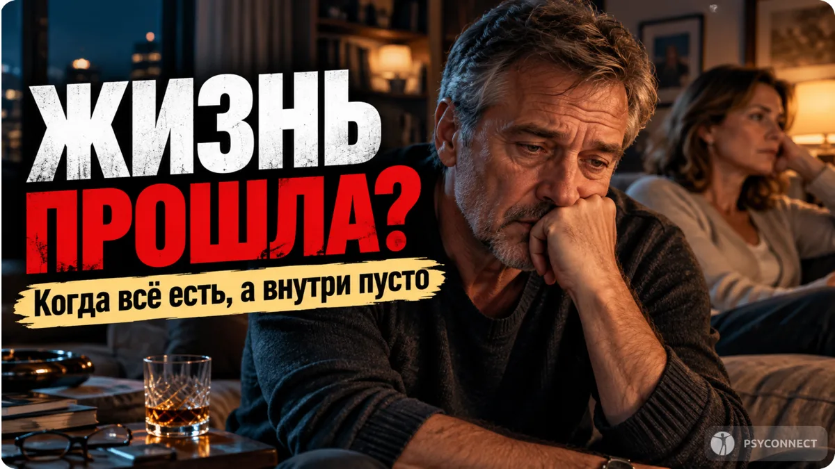 Неужели это все? Мне 54. Откуда появляется чувство пустоты
