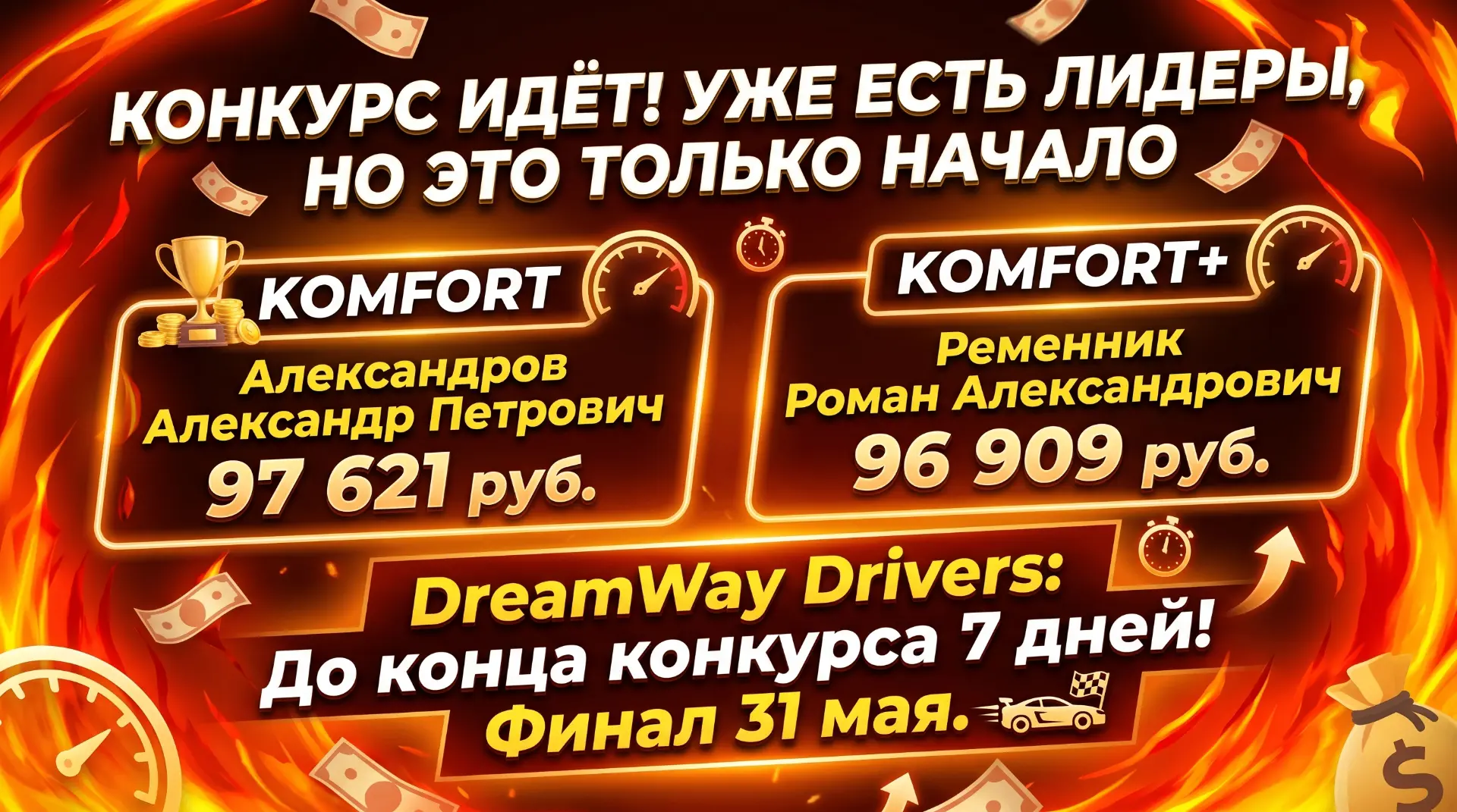 🚀 КОНКУРС ИДЁТ! УЖЕ ЕСТЬ ЛИДЕРЫ, НО ЭТО ТОЛЬКО НАЧАЛО