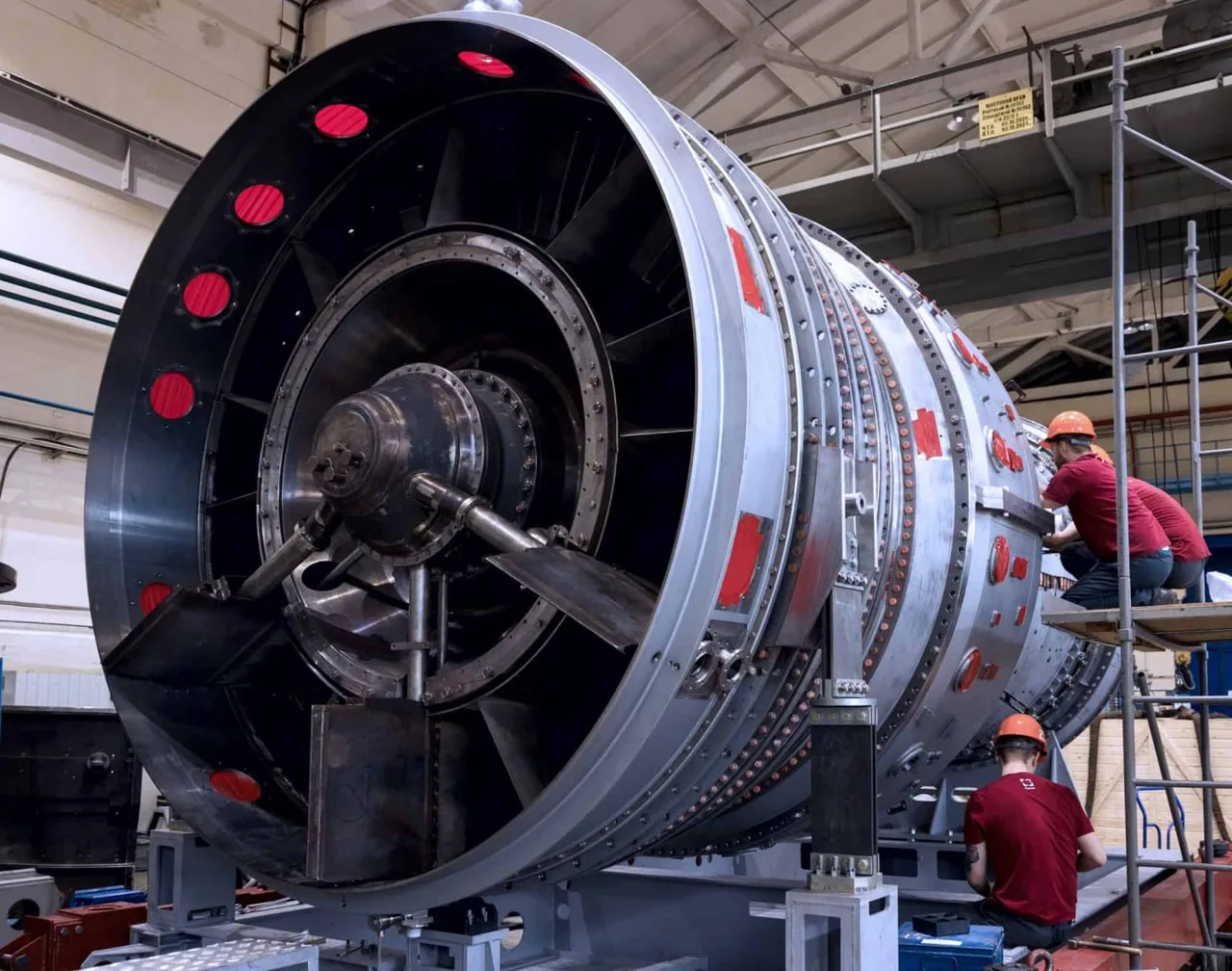 🚀 В России летом 2026 года выпустили очередную серийную газовую турбину мощности 115 МВт полностью 