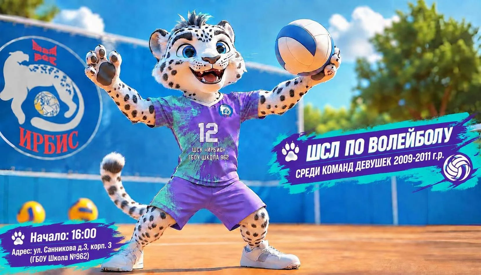🏐 ШСЛ по волейболу среди команд девушек 2009–2011 г. р.