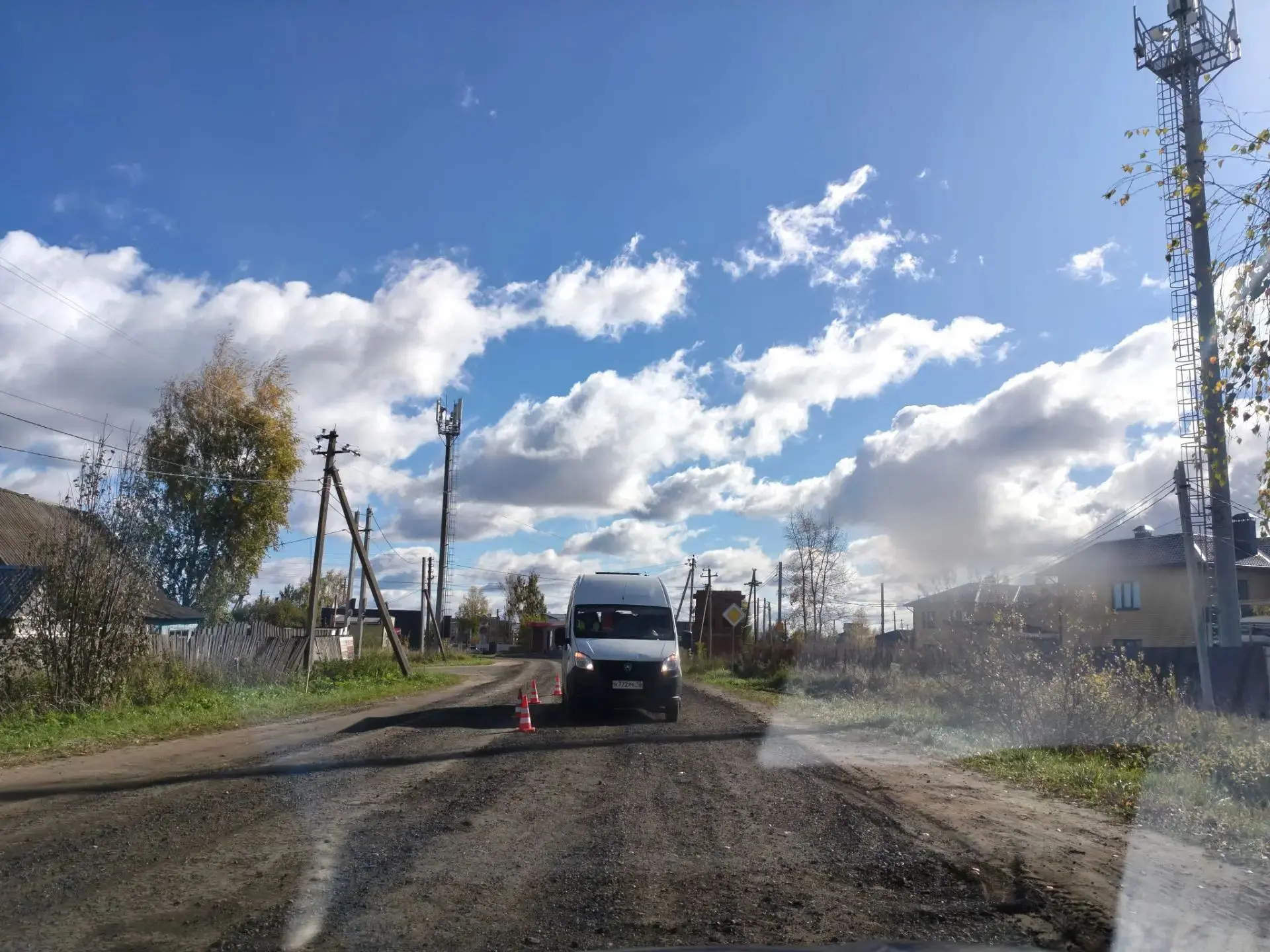Устанавливаются обстоятельства ДТП в Медведевском районе