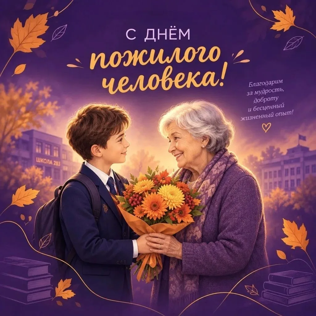 Дорогие наши бабушки и дедушки!