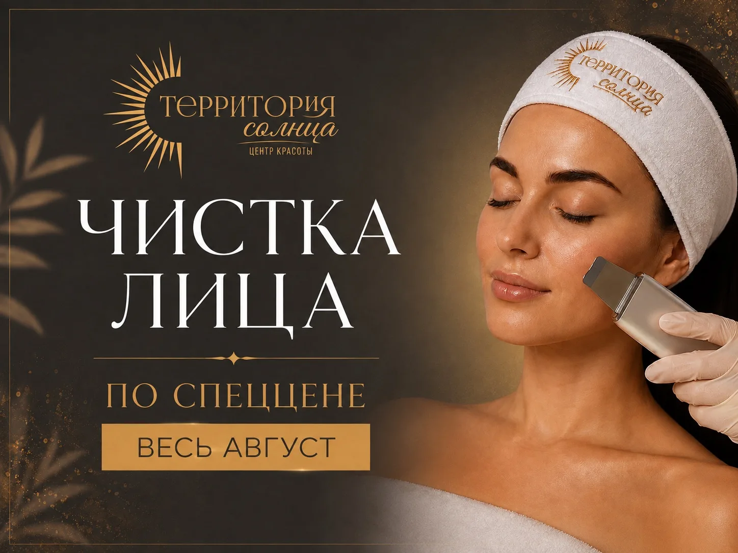 ✨ До конца августа профессиональная чистка лица - 3500 ₽.