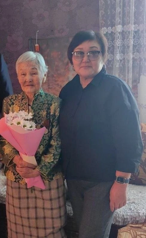 🌷 ПОЗДРАВЛЯЕМ С ДНЁМ РОЖДЕНИЯ ДОЛГОЖИТЕЛЯ НАШЕГО РАЙОНА!