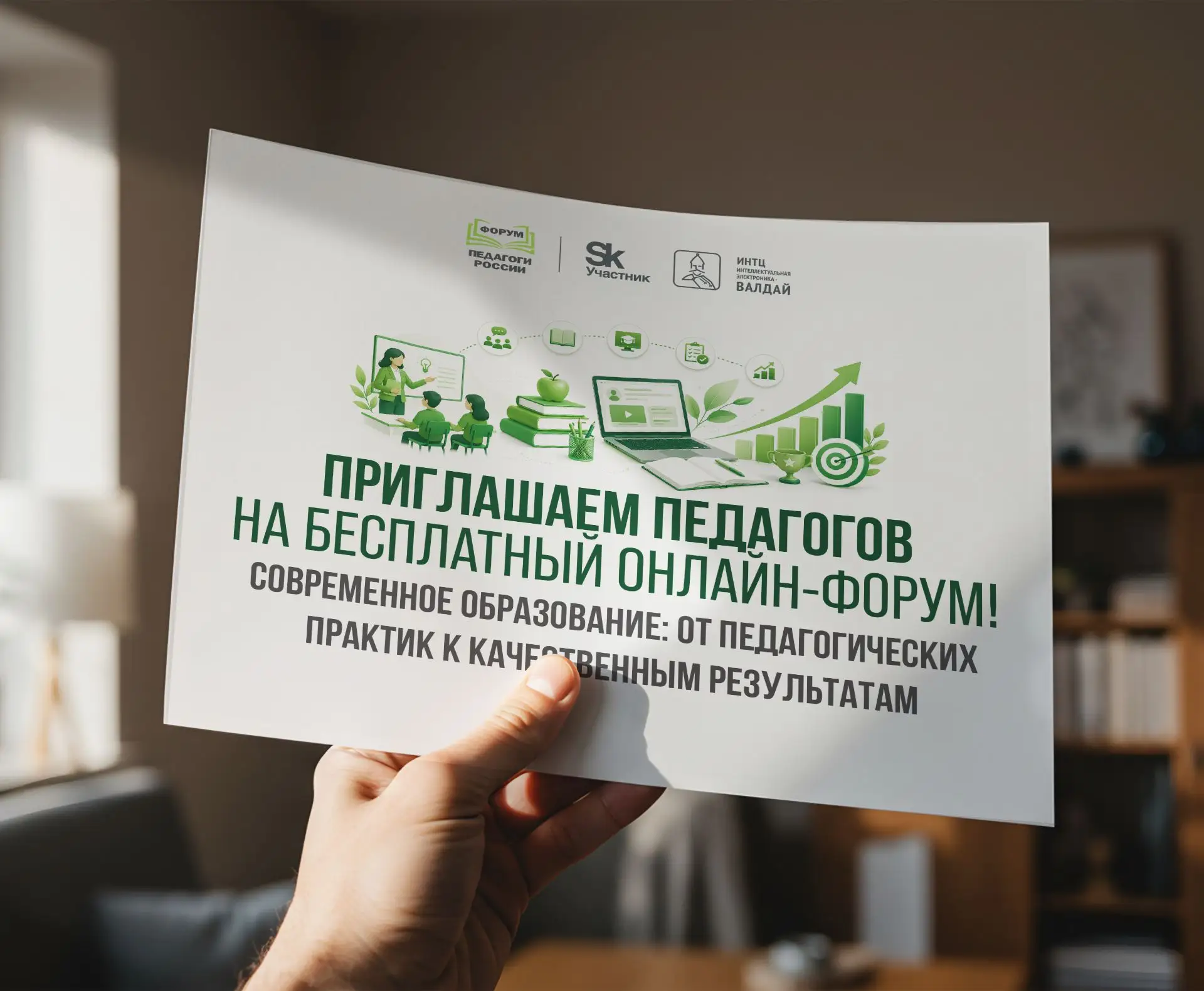 🔥 Резидент Инновационного центра «СКОЛКОВО» — «Педагоги России» приглашает педагогов д...