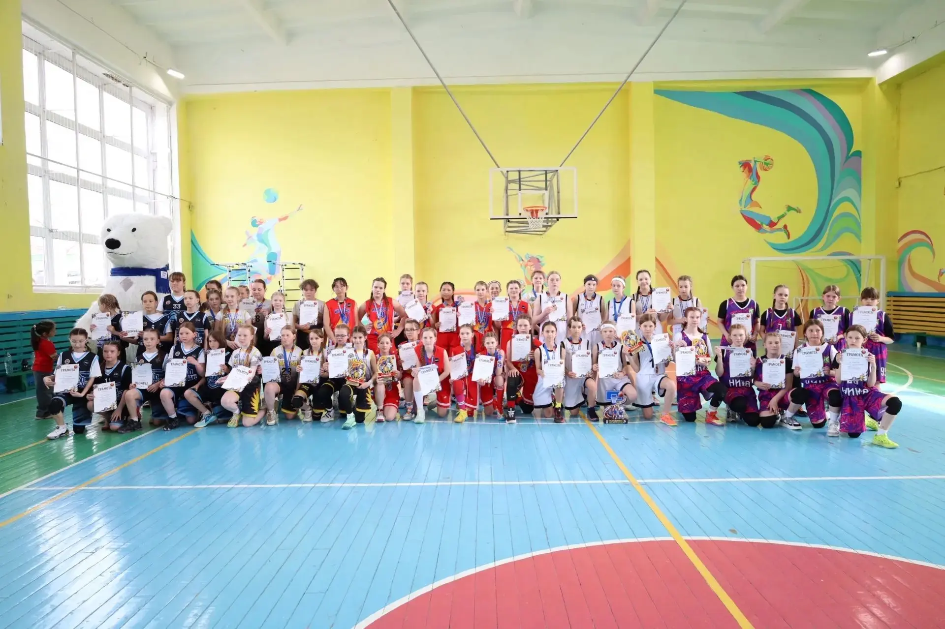 🏀 16–17 мая в Усть-Илимске прошёл турнир по баскетболу на Кубок партии «Единая Россия» среди девочек