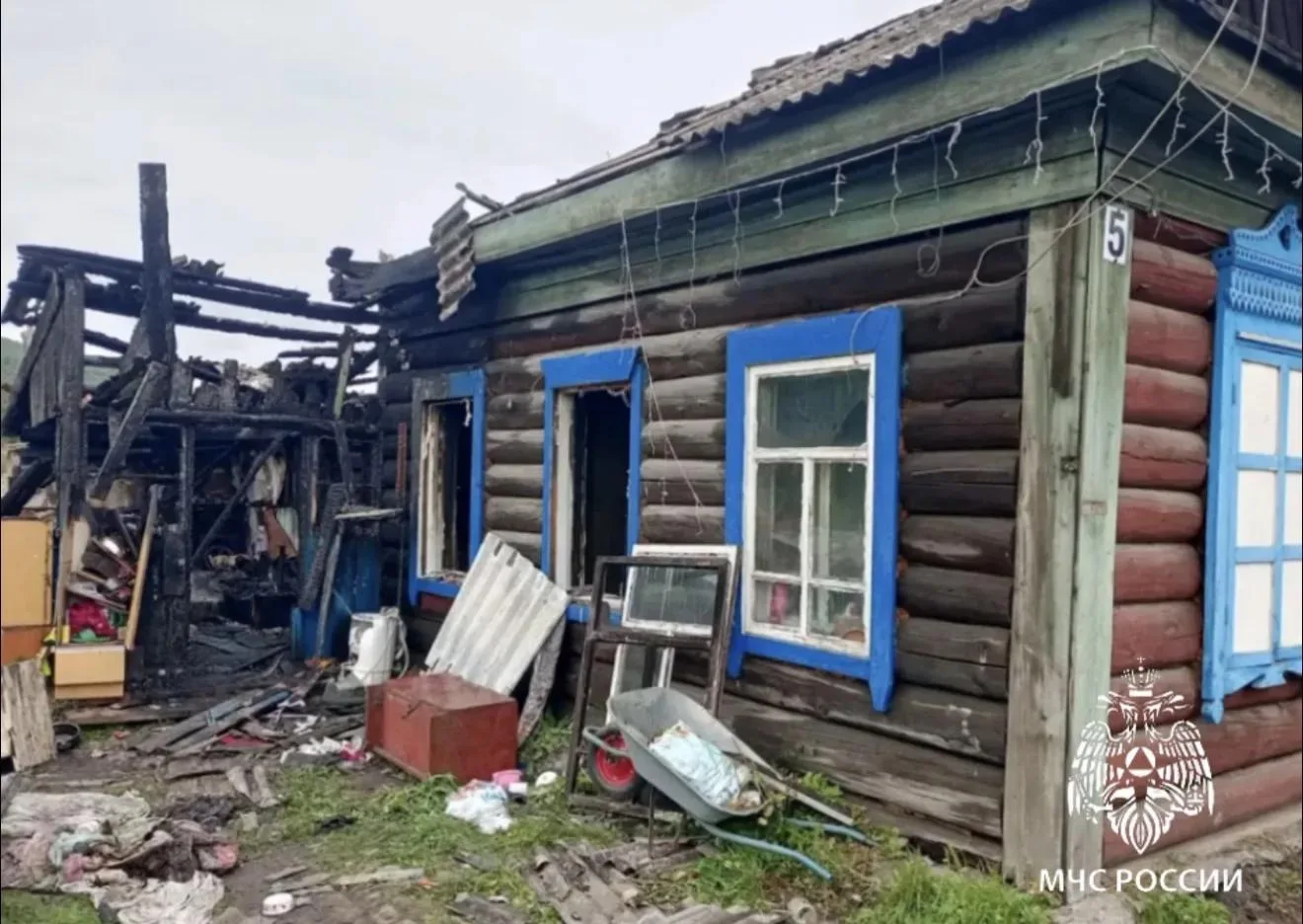 Пожарный извещатель спас семью из шести человек в Култуке.
