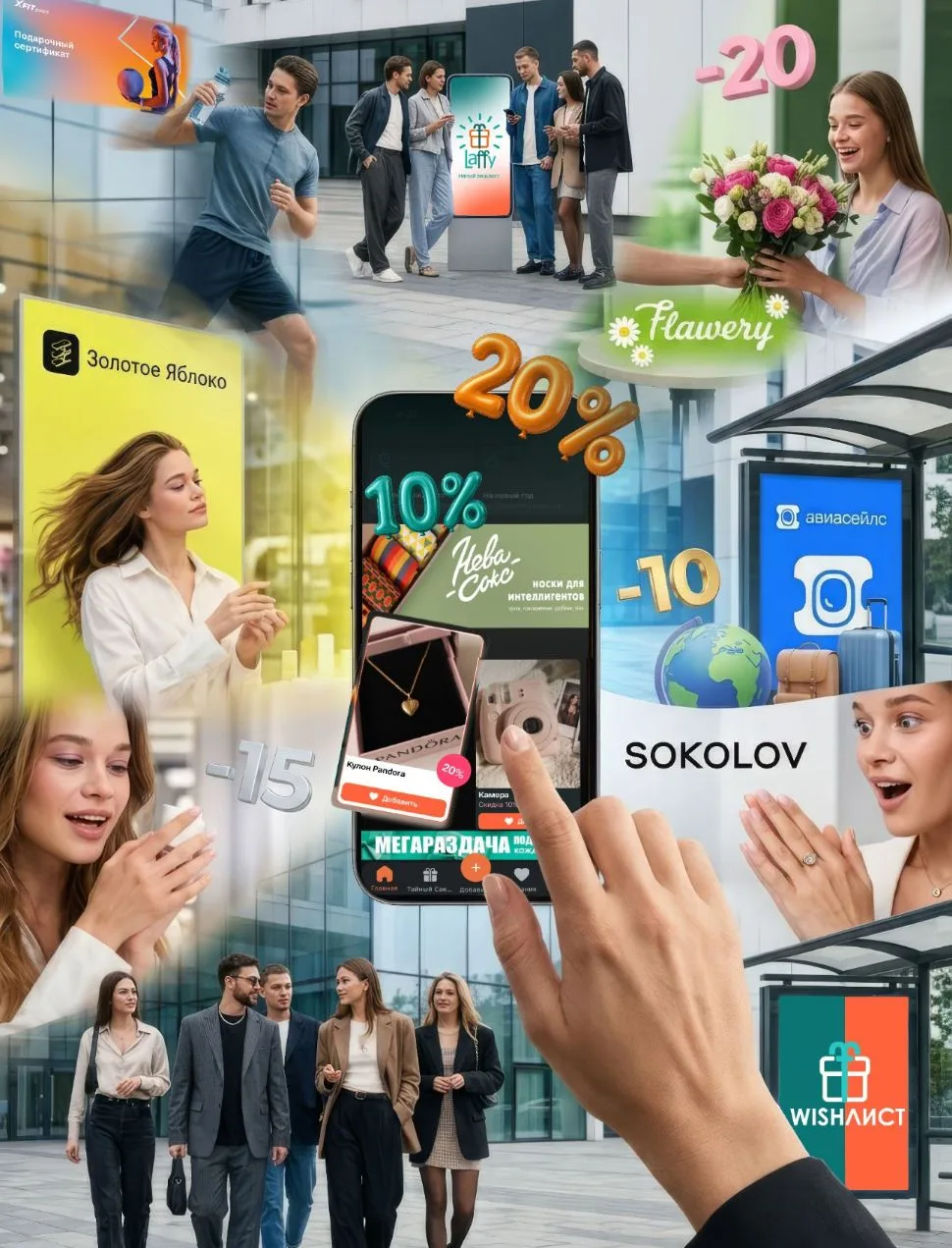 Дарите подарки  выгодно вместе с Laffy😉