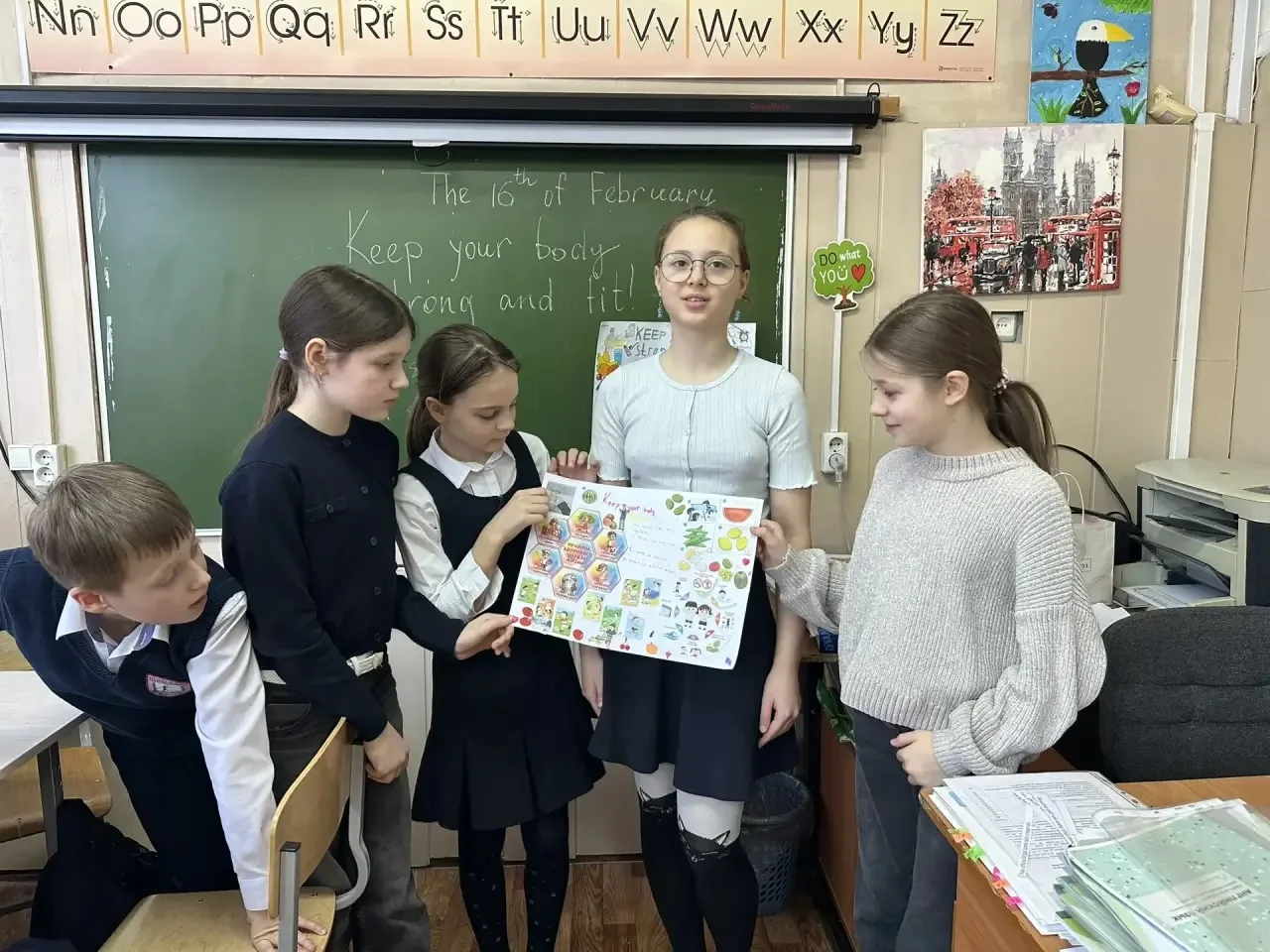 ♦️НЕДЕЛЯ АНГЛИЙСКОГО ЯЗЫКА   В нашей школе прошла неделя английского языка:  творческая🎨, интересная
