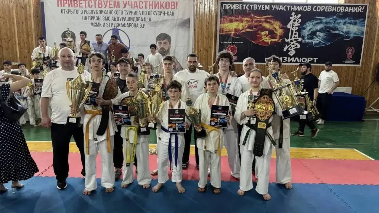 В Дагестане прошли традиционные соревнования по киокусинкай на призы ЗТР Джафарова Эмил...