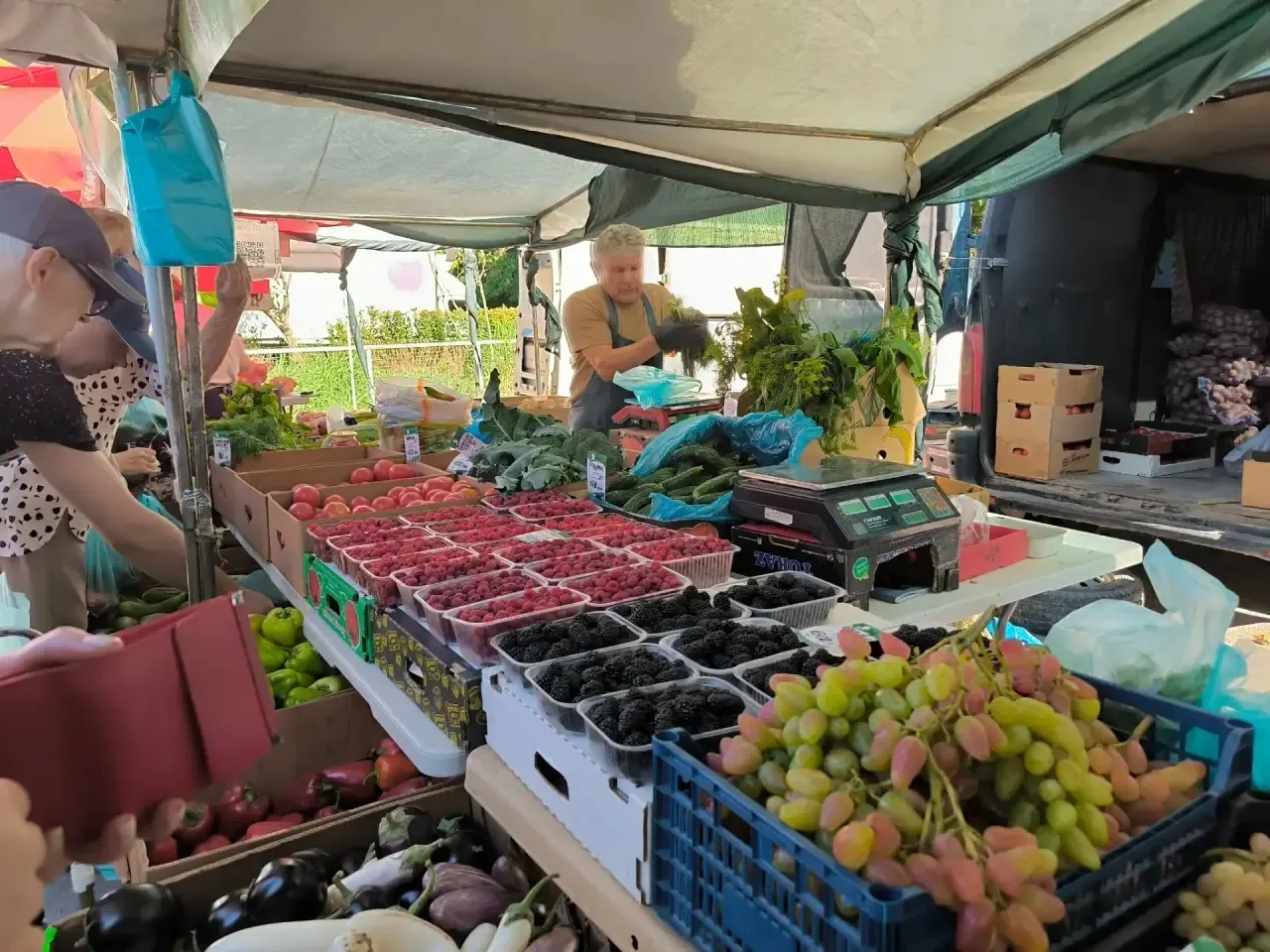 Мы уже на ярмарке — и вам советуем! 🍇