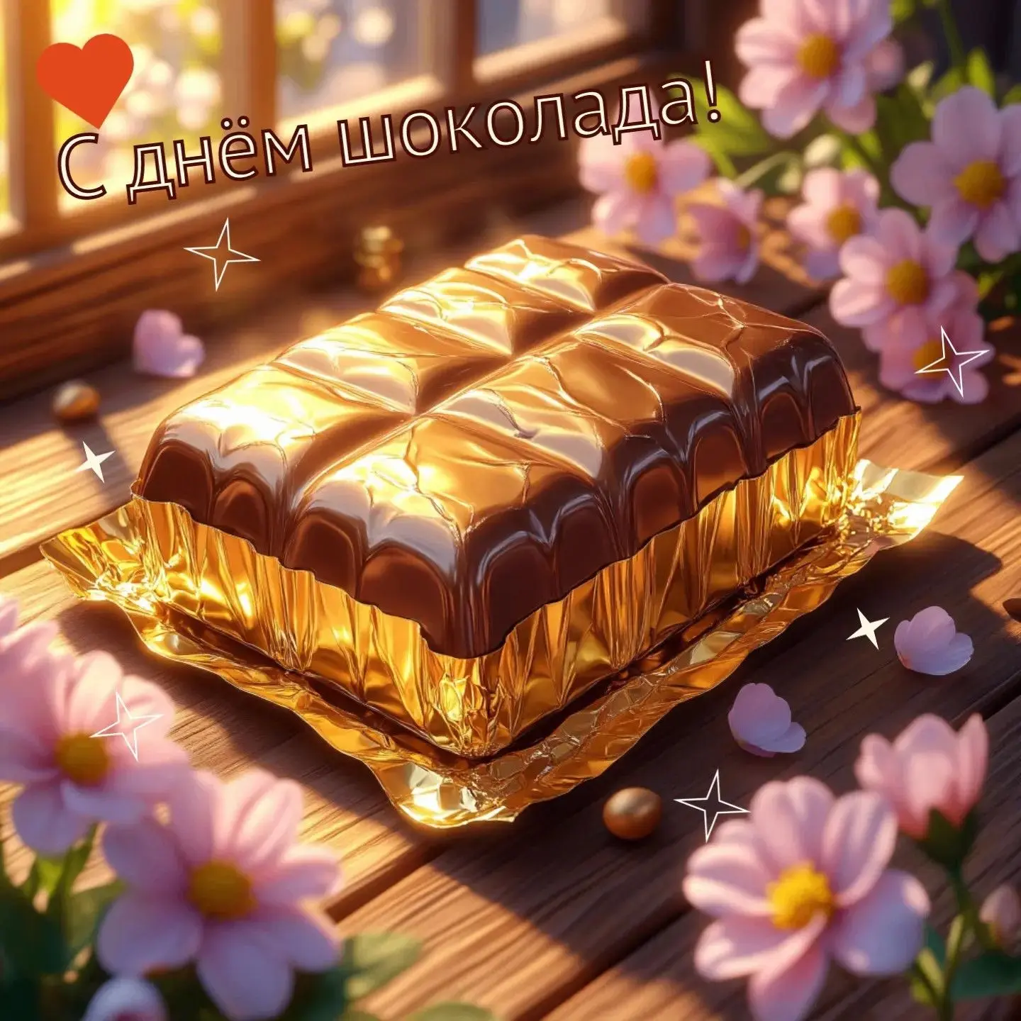 🍫 С ДНЁМ ШОКОЛАДА!

Сегодня, 11 июля, весь мир отмечает один из самых вкусных праздников — День шок