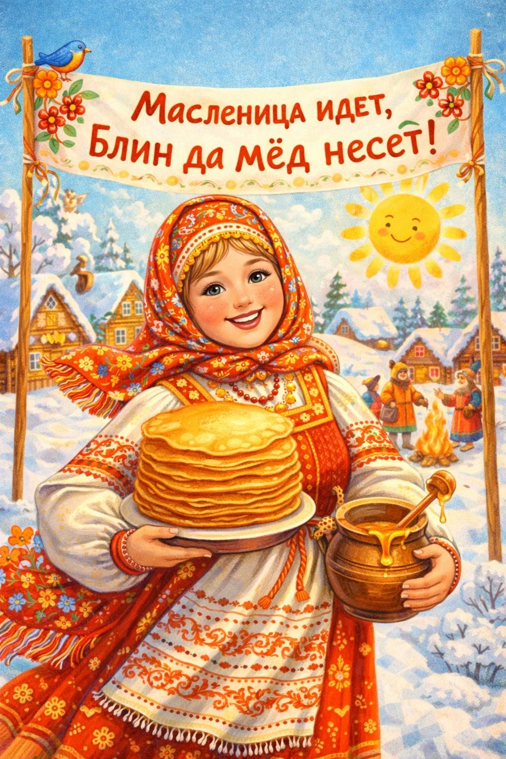 С началом масленичной недели 🥞🫖