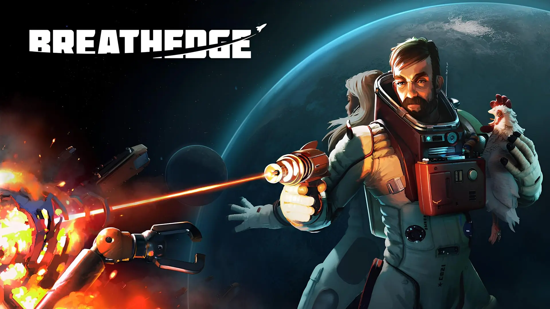 Steam раздают космическое приключение Breathedge