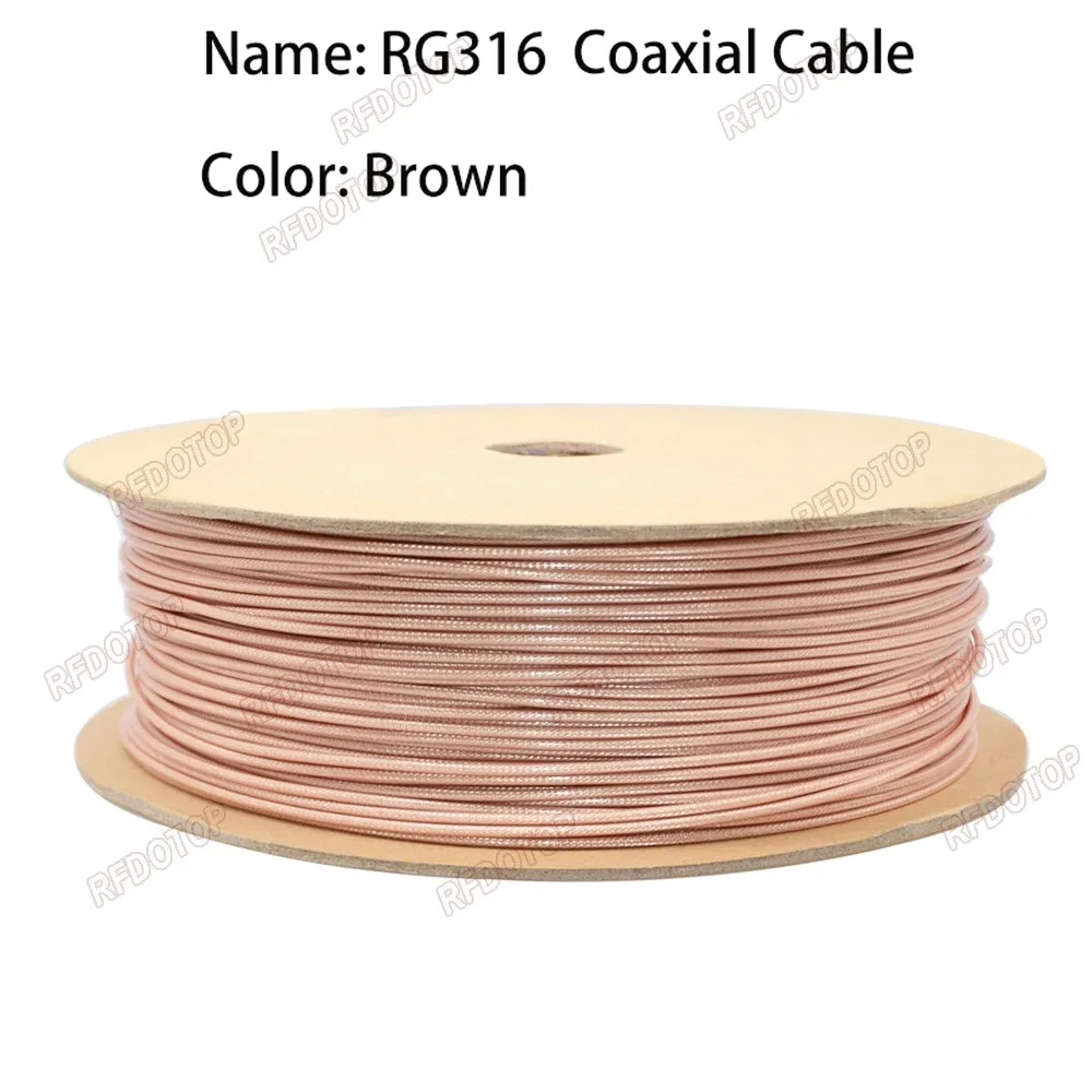 RG316 коаксиальный кабель  50 Ом. 1 м ~ 500 м