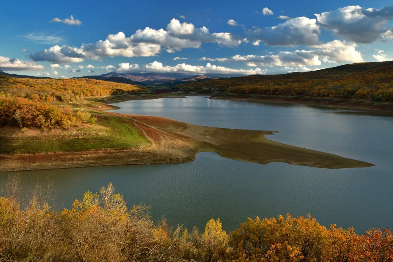 Партизанское водохранилище🧡