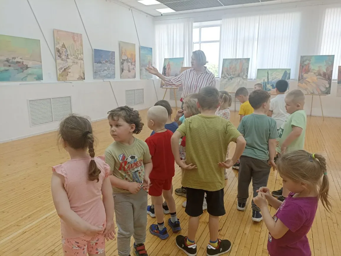 "Буратино" в "Галактике": дети знакомятся с искусством А.С. Александрова. Сегодня в молодежном центр