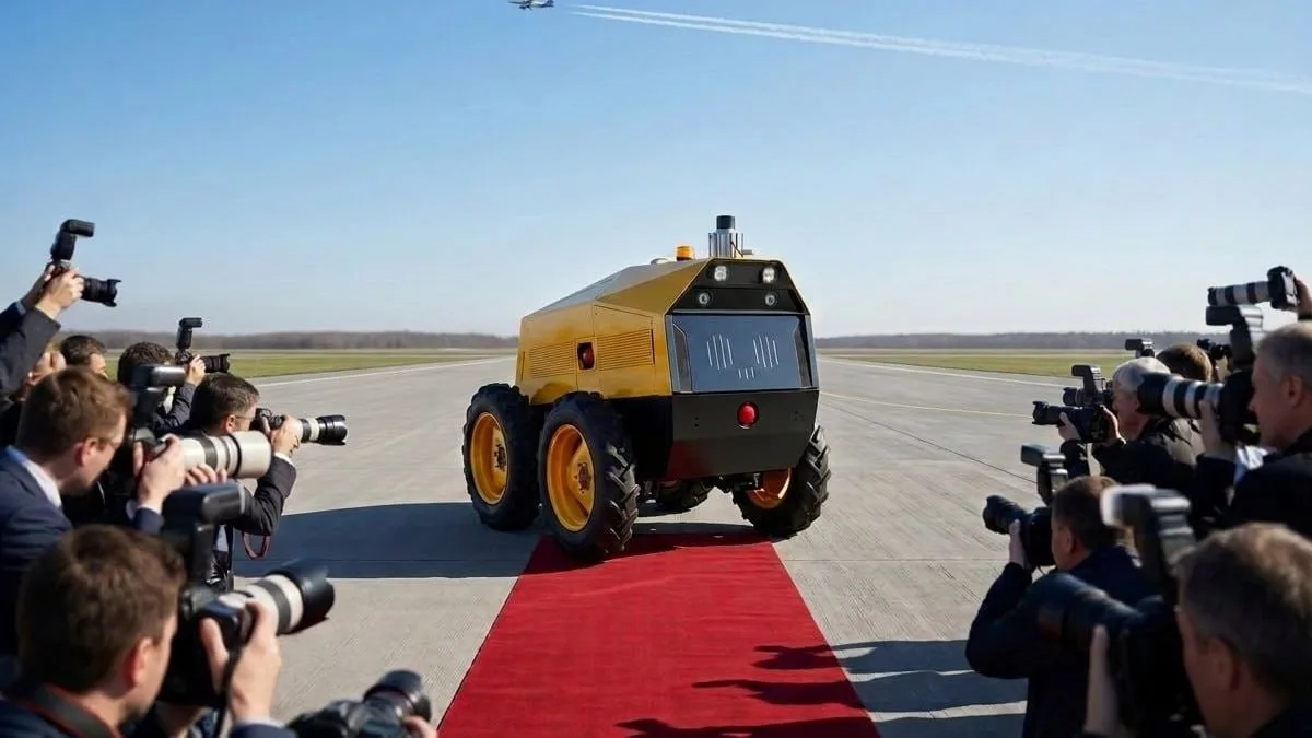 🤖 Пулково начинает переход на беспилотники: роботам хотят отдать четверть автопарка
