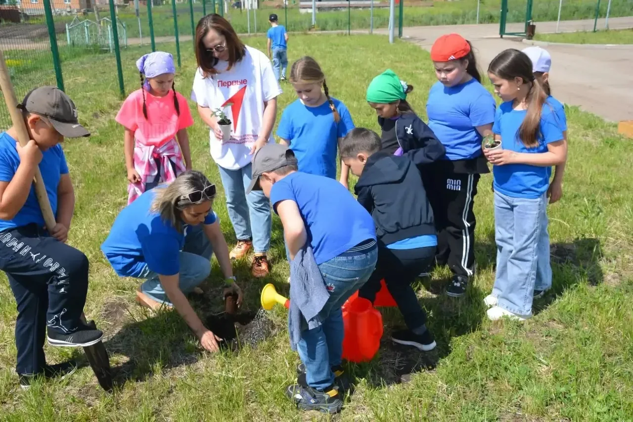 🌿 Посадка деревьев в лагере: вклад в будущее природы 🌿