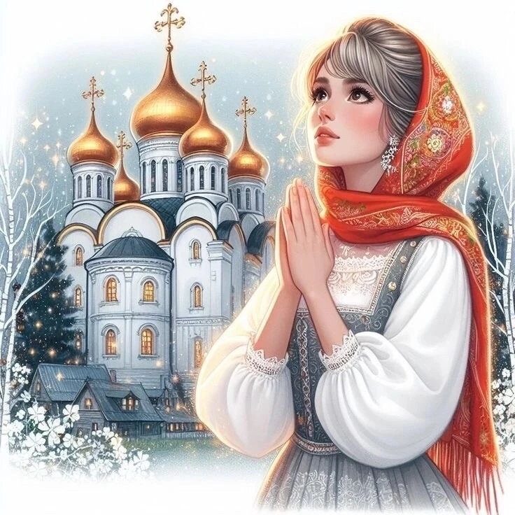 С Благовещением! ❤️  Солнце льёт лучи по небесному краю, В храмах громко поют высокие звонницы… Прав