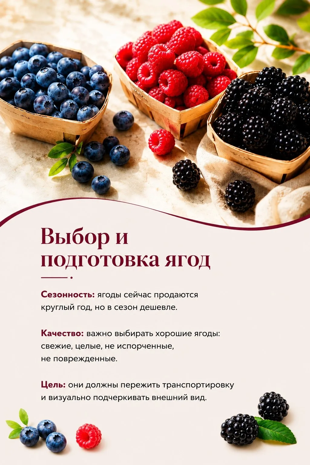 Ягодный сезон: как не превратить десерт в компот?