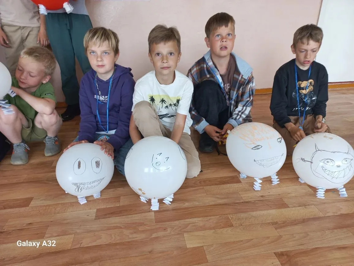 🎈️«Шариковый бой» в лагере