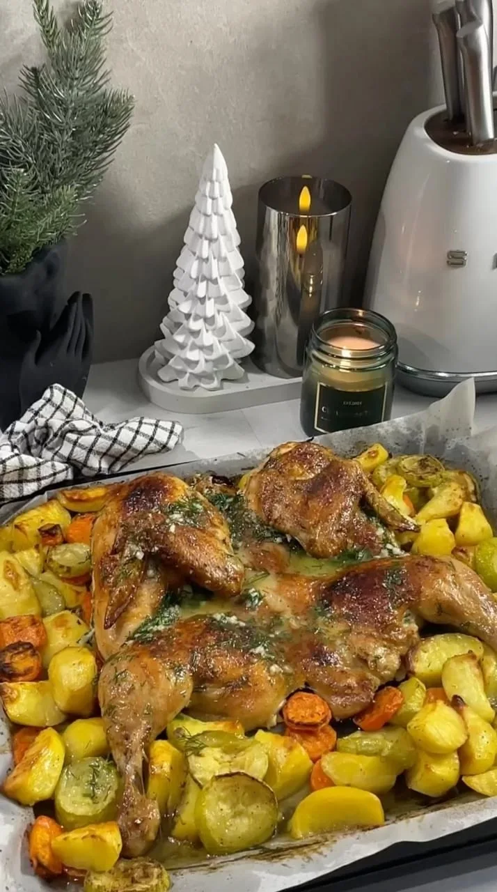 СОЧНАЯ И ВКУСНАЯ «БИТАЯ» КУРОЧКА С ОВОЩАМИ.