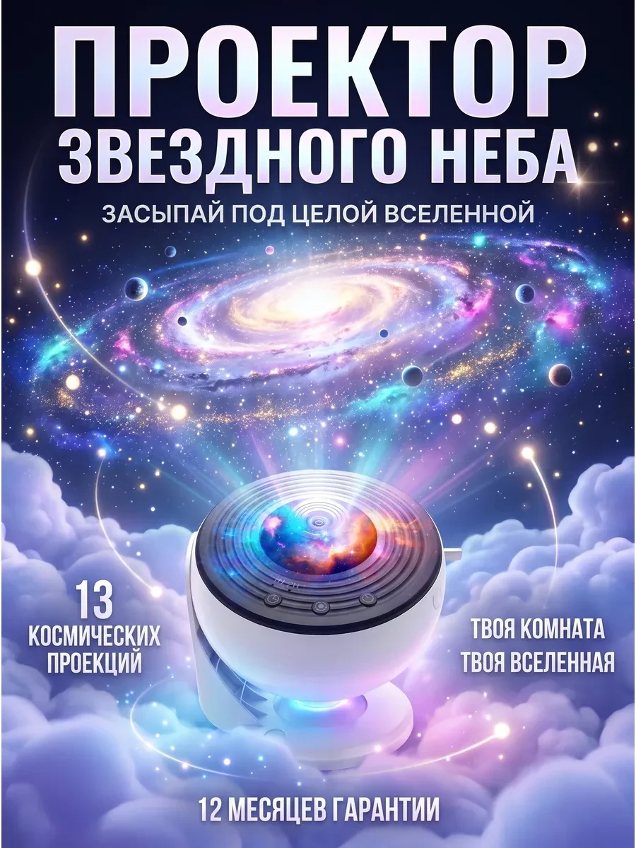 Проектор Звездное небо ночник